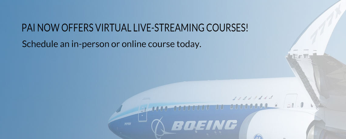 PAI now offers virtual live-streaming courses